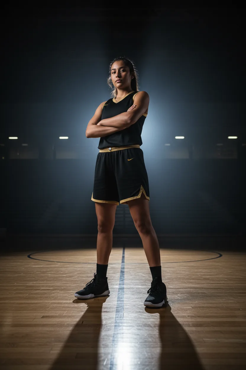 Basketball uniform - black and gold