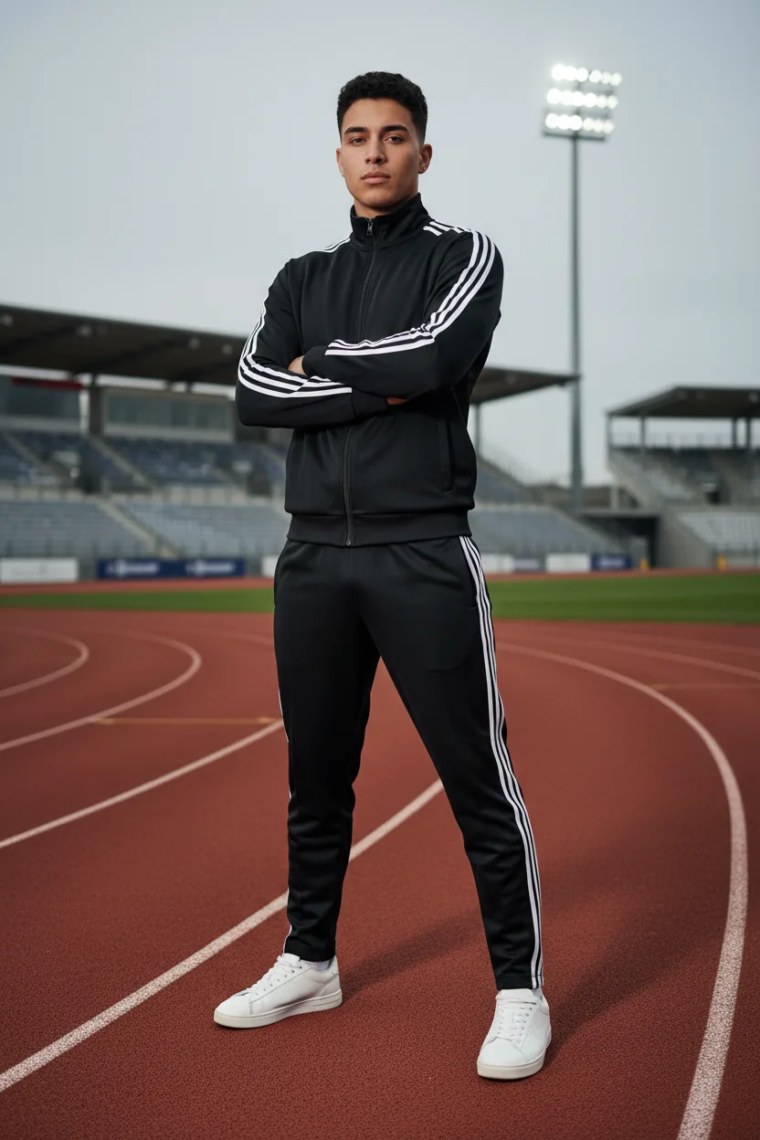 Track jacket - black