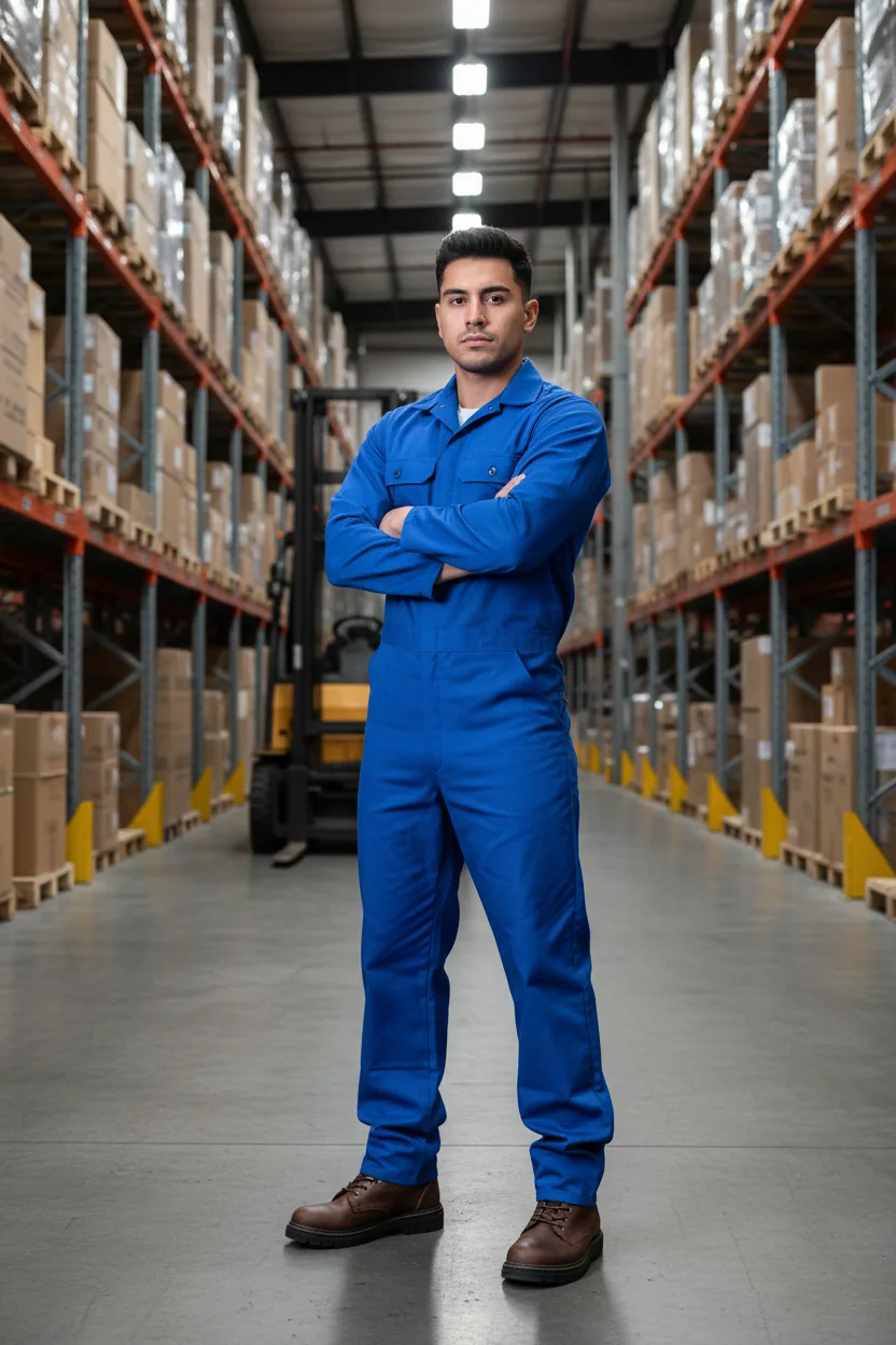 Warehouse uniform - blue